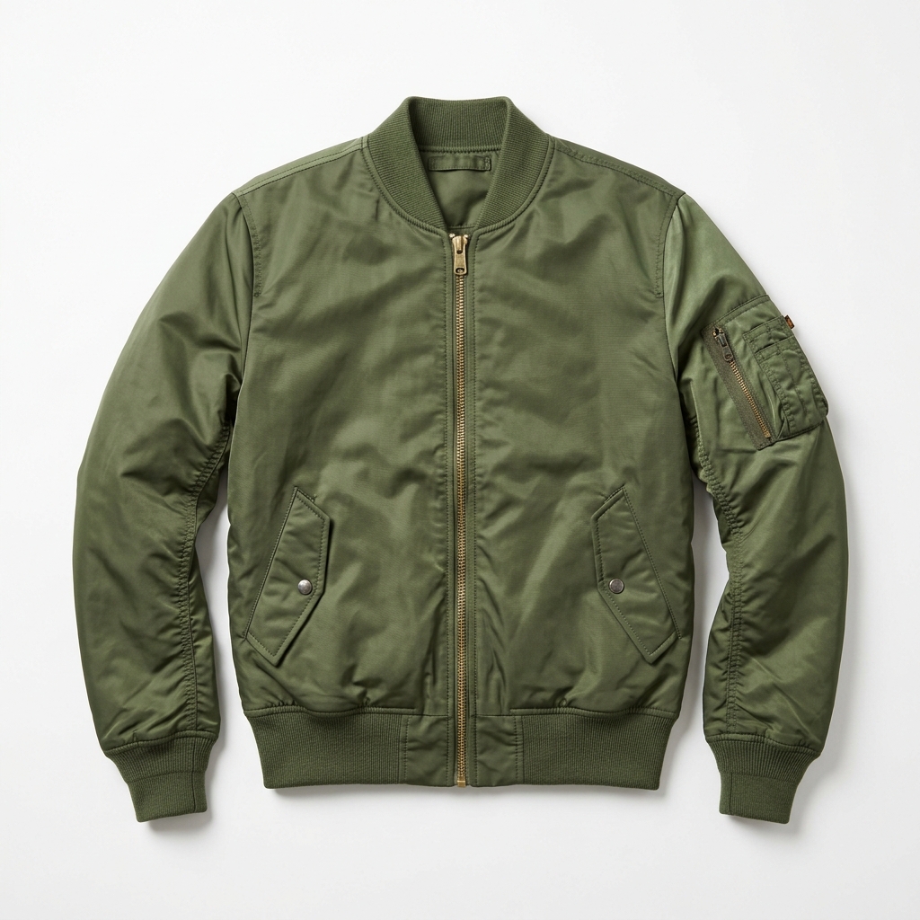 Jaket Bomber Erigo Army Green