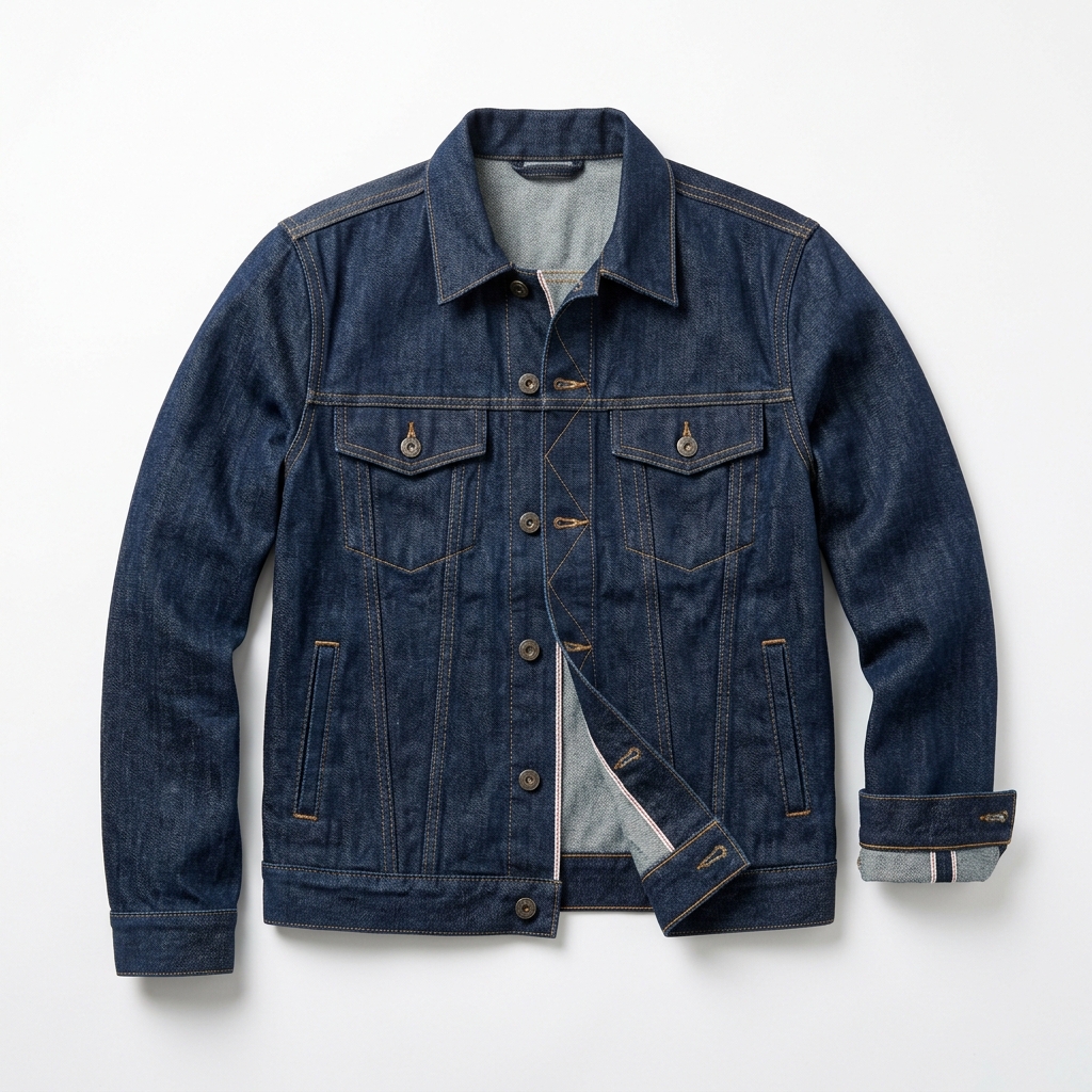 Jaket Denim Uniqlo Premium